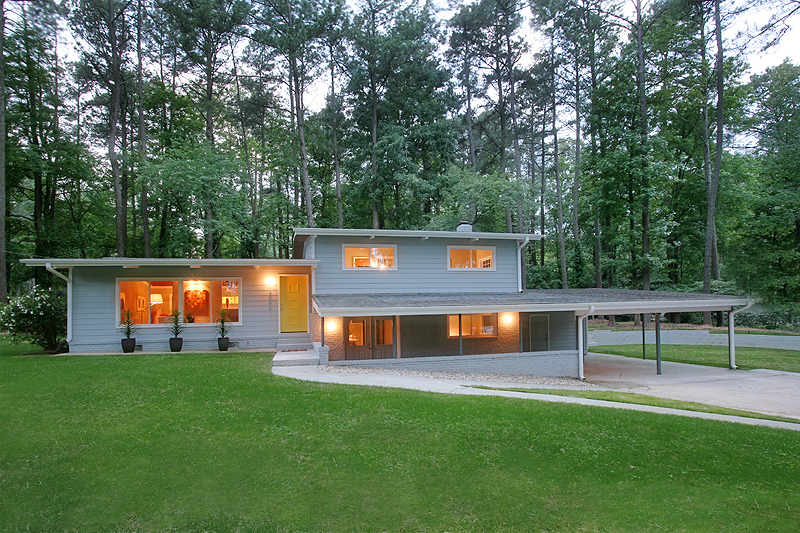 Mid-Century Modern home for sale Modern Atlanta Homes for sale