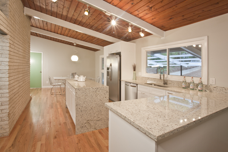 AFTER - This ain't your momma's kitchen...unless she buys this house before you do!