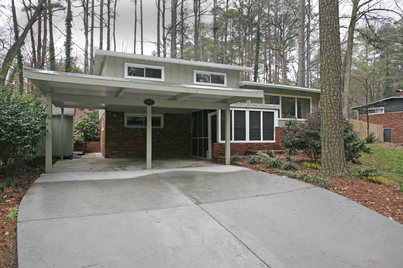 Mid century modern homes for sale in Atlanta, Northcrest mid-century modern homes, Atlanta Mid-century modern