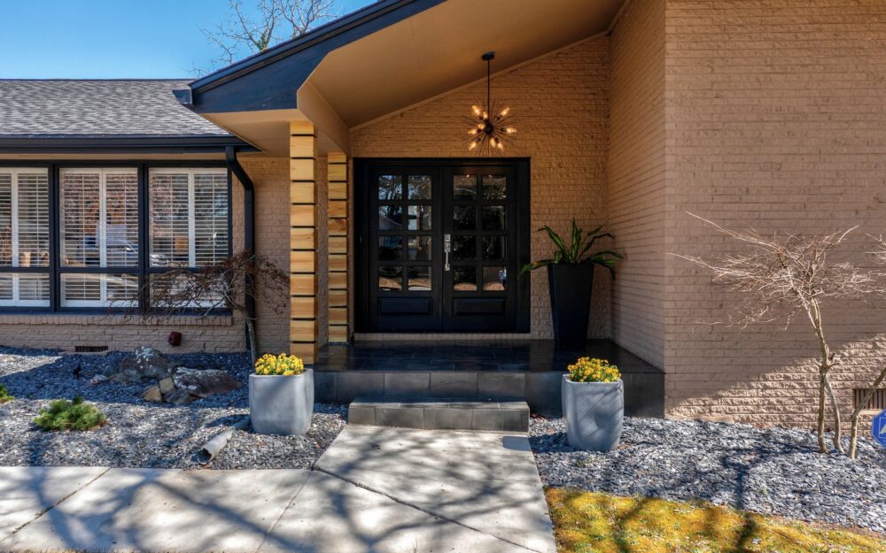 Contemporary Ranch with Zen Gardens