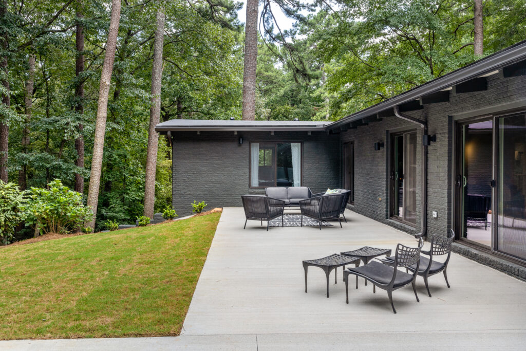 Atlanta mid-century Modern Homes for sale, Stunning renovation in Victoria Estates marketed by Domo REALTY 