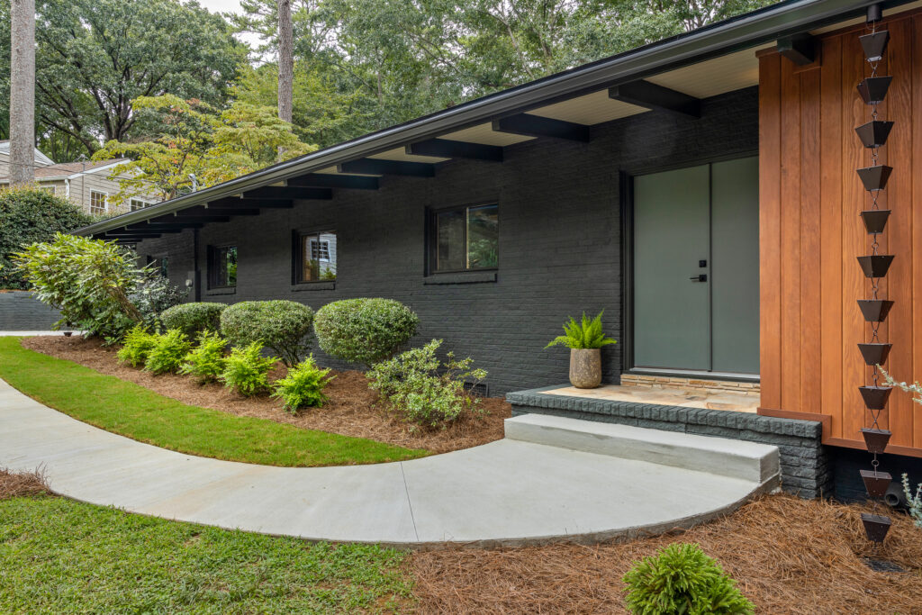 Atlanta mid-century Modern Homes for sale, Stunning renovation in Victoria Estates marketed by Domo REALTY 