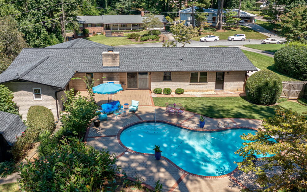 Atlanta Mid-Century Pool Oasis – $700,000