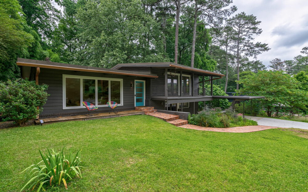 Atlanta mid-century modern home for sale – OPEN HOUSE Saturday 6/10/23